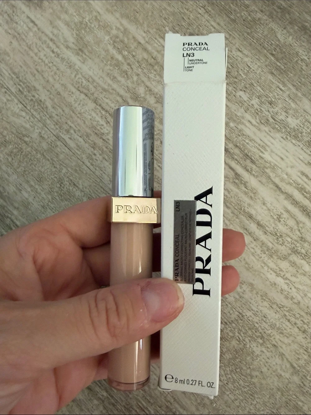 Prada Conceal Liquid Concealer LN3 - Neutral Light Beige